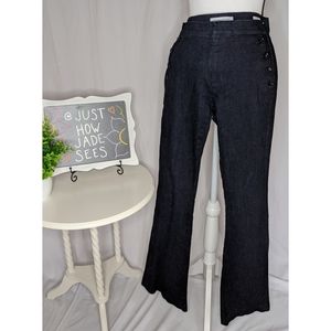 BANANA REPUBLIC Premium Denim Dark Flare Jeans